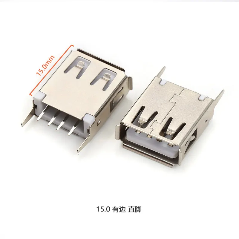 10 Stück USB 2.0 Buchsenstecker 10,0/13,0/13,7/15,0/17,5/19,6/20,5/24,5 MM Gerader Stecker Ladeanschluss AF180 ° für Elektronik – Detail 13