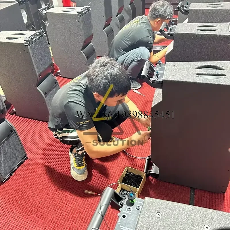 WMWMNU L-SOLUTION Sound System Line Array Speakers Active Professional Line Array Empty Line Array Cabinet