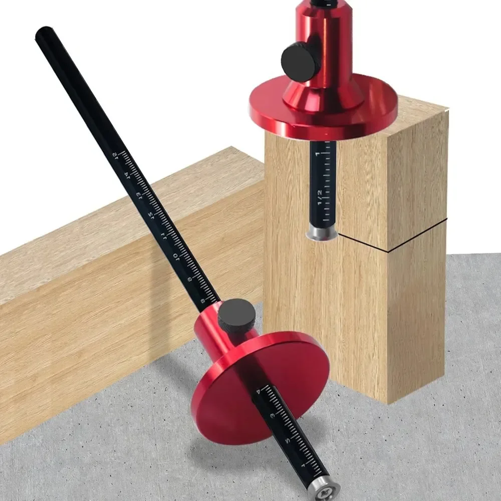 Wheel Marking Gauge MM/Inch Woodworking European Style Scriber Carpentry Parallel Line Drawing Mortise Wood Scribe Tool