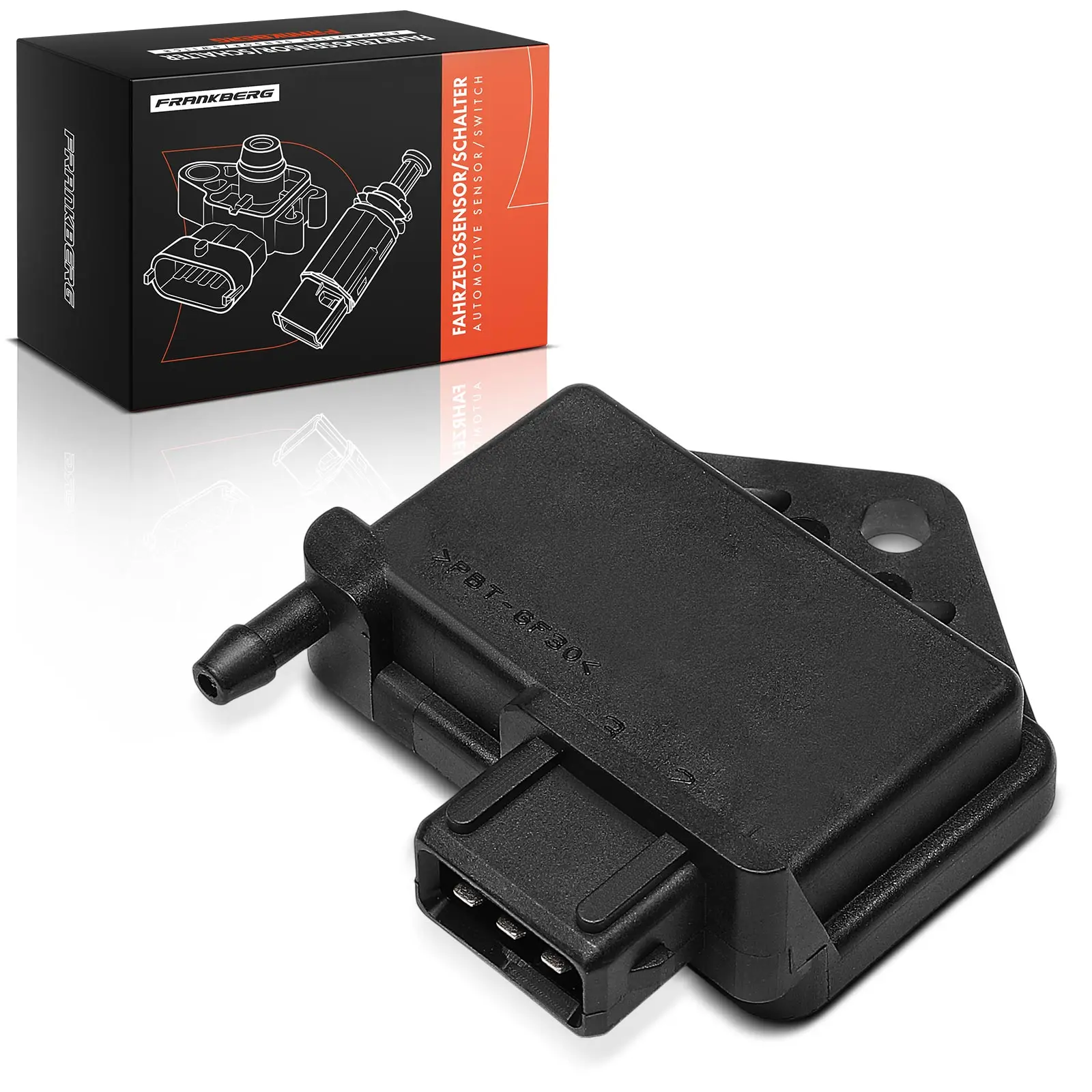 Frankberg 1x Sensor inlaatbuisdruk voor Honda Accord Ford Citroën XM MG Peugeot Rover 6PP009400901 1041355 MHK100410 37830P5TG00