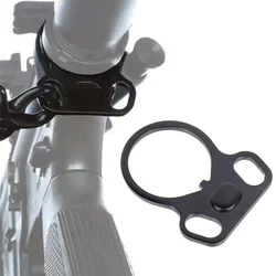 Tactical AR15 Stock Sling Strap Hook Mount Adapter End Plate Adapter Dual Loop Sling Mount For GBB Hunting Accessories