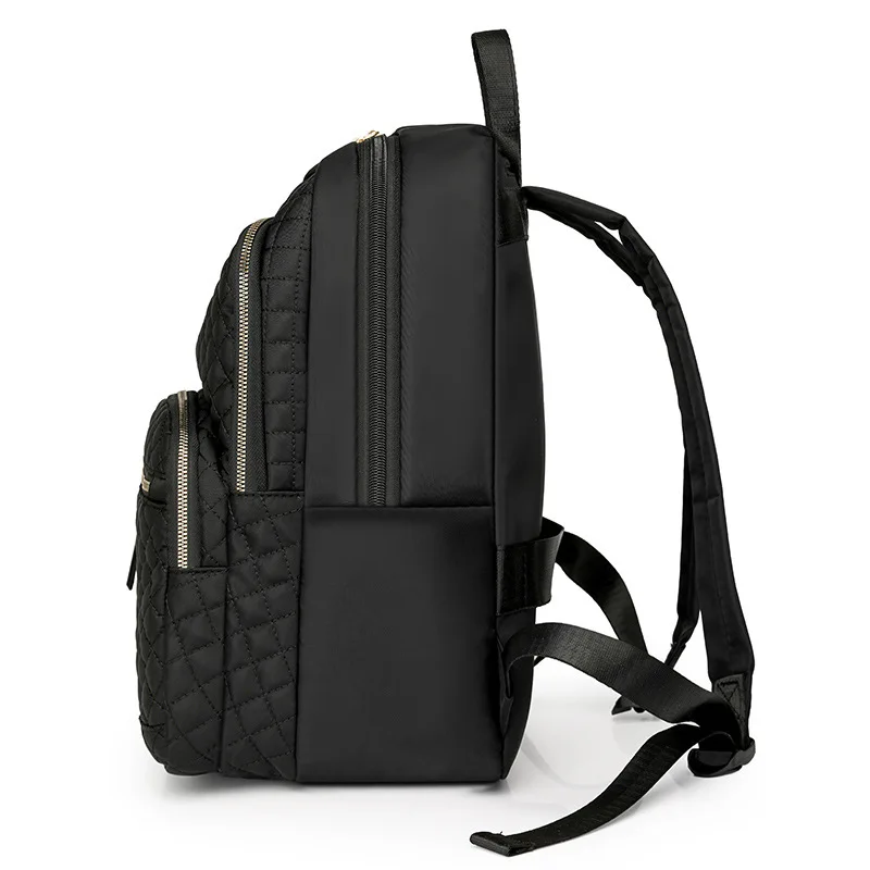 Trendy Simple New Women's Travel Laptop Backpack Casual Large Capacity Double Shoulders Backpack School Bag Gifts On Sale