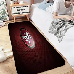 San FranciscoS 49erS Rug for Bedroom Mats Floor Kitchen Mat for Hallway on the Floor Customized Doormat Entrance Door Room Rugs