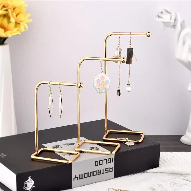 Sieraden Display Houder Metalen Oorbel Opbergrek Diy Sieraden Organizer Houder Oorbel Ketting Hangers Organizer Display Stand