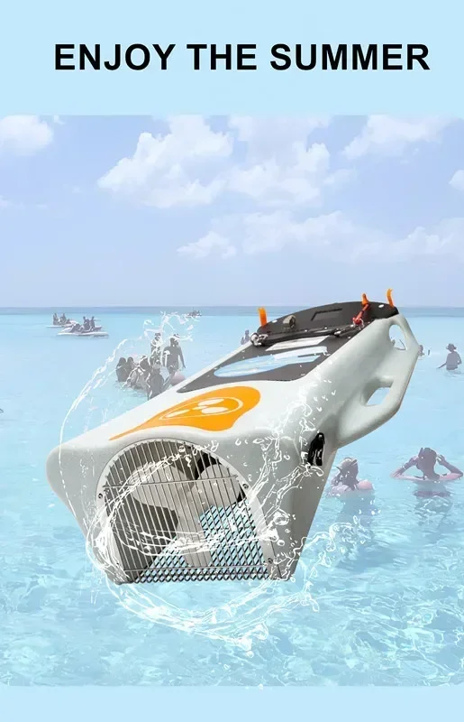 

2024 New 15KMH Fast Speed Jet Ski Boat Water Sports Entertainment Electric Motorboat Jet Ski For Sale