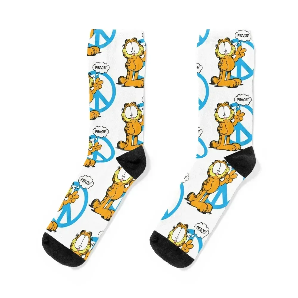 Peace Socks football cotton Luxury Woman Socks Men's