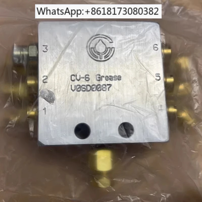 High Stability Grease Distributor CV-6 8 10 12  For Machine Tool Lubrication System