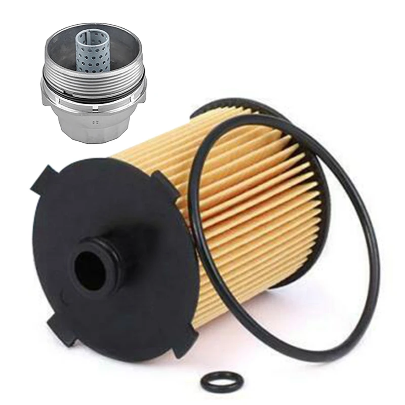 Oil Filter Cover Housing With Oil Filter Kit 31372212 31372214 For Volvo S60 S80 V60 XC60 XC70 XC40 XC90 V90 2014-2020