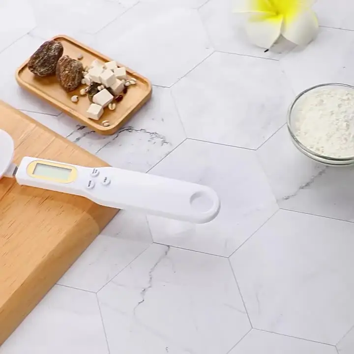 Mini Spoon Scale Digital Kitchen Scale Electronic LCD Food Scale 0.1-500g Cooking Flour Milk Coffee Powder Weight Measure Spoon