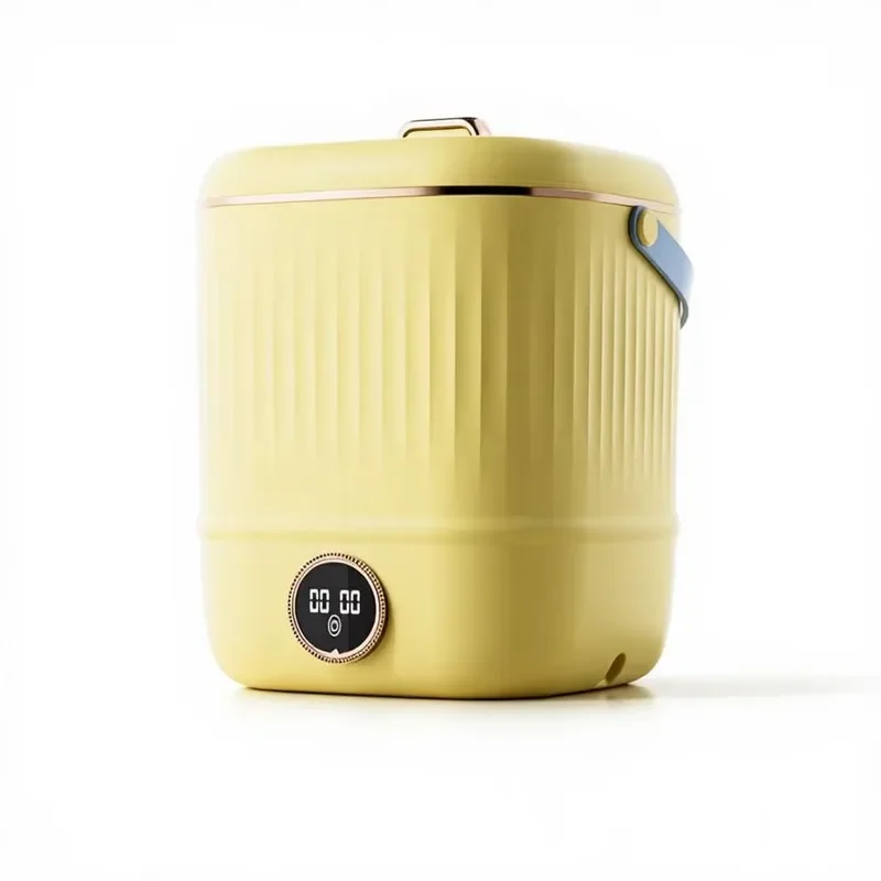 for  High Quality Portable Mini Electric Washing Machine with Rotary Drying Function Top Loading Foldable Design  Home Use