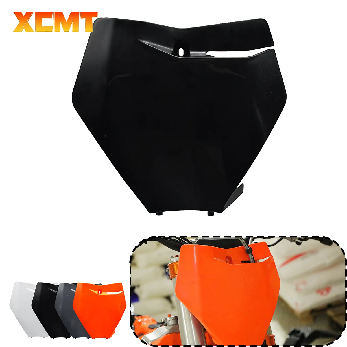 

For KTM Front Number Plate Plastic Cover SX SX-F XC XC-F 125-450 2016-2017 Motocross Accessories Enduro Dirt Pit Bike