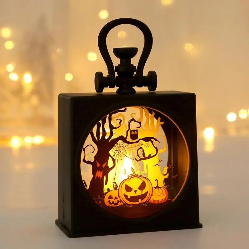 Halloween Hand Lamp Creative Decorative LED Candles Indoor Halloween Lights Multipurpose Halloween Lanterns Halloween