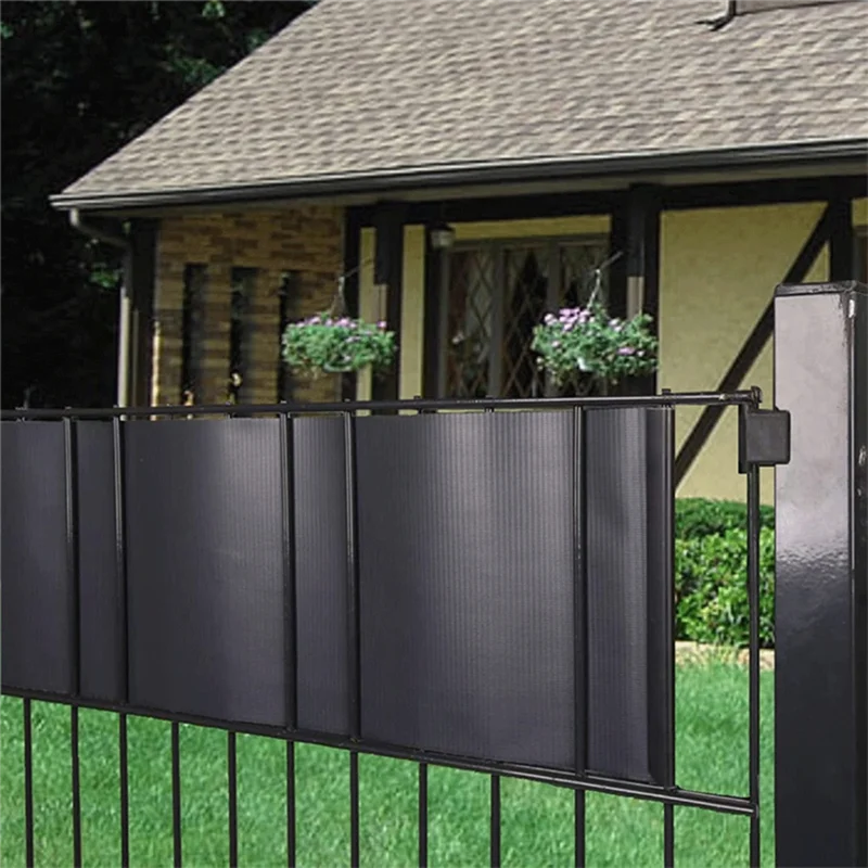 

A93Z Pack Of 30 PVC Mounting Clips For Privacy Screen Strips, Clamp Rail, For Double Rod Mats