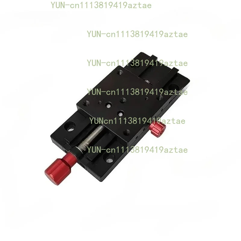 PT65-50 Manual Linear Translation Stage 50mm Travel Dovetail Guide Precision Fine Adjustment Slide Table