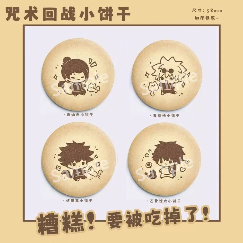 

Значок аниме Jujutsu Kaisen Gojo Satoru Itadori Yuji Fushiguro Megumi Коллекционная фигурка Металлическая булавка Аниме Товары Otaku