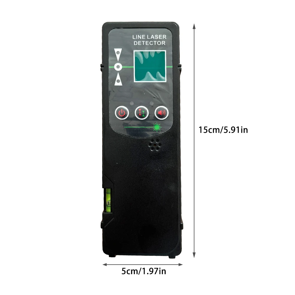 HEIPOE JP2011G green beam receiver High precision lines laser level detector with clamp