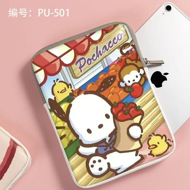 Sanrio Pachacco Disney Lilo and Stitch tablet case for iPad Pro 10 11 Air 12 13 14 15 inch bag pu waterproof shockproof bag gift