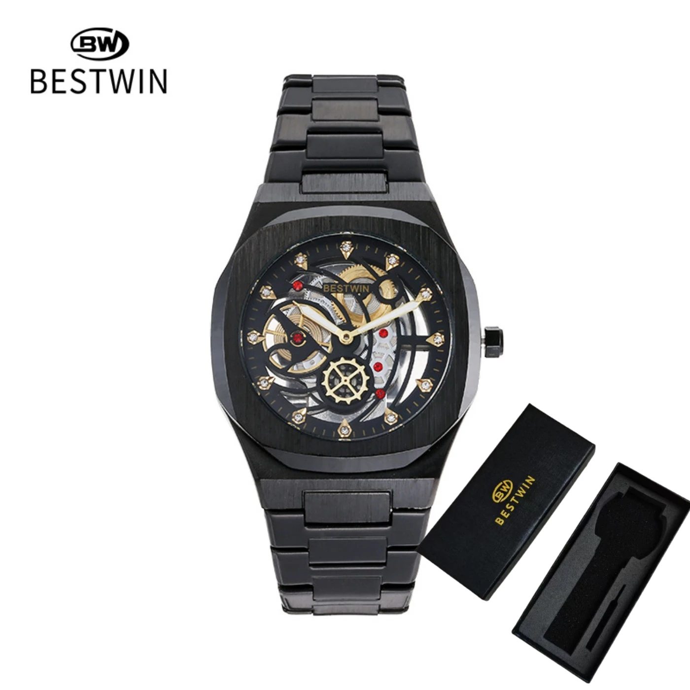 Men's Luxury Quartz Watch with Luminous Hands