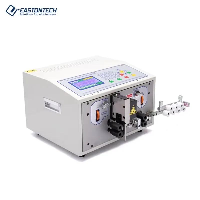EW-02B 0.1-4.5 Square Millimeter Wire Cutting and Stripping Machine, Suitable for 2-wire Cable Stripping Machine