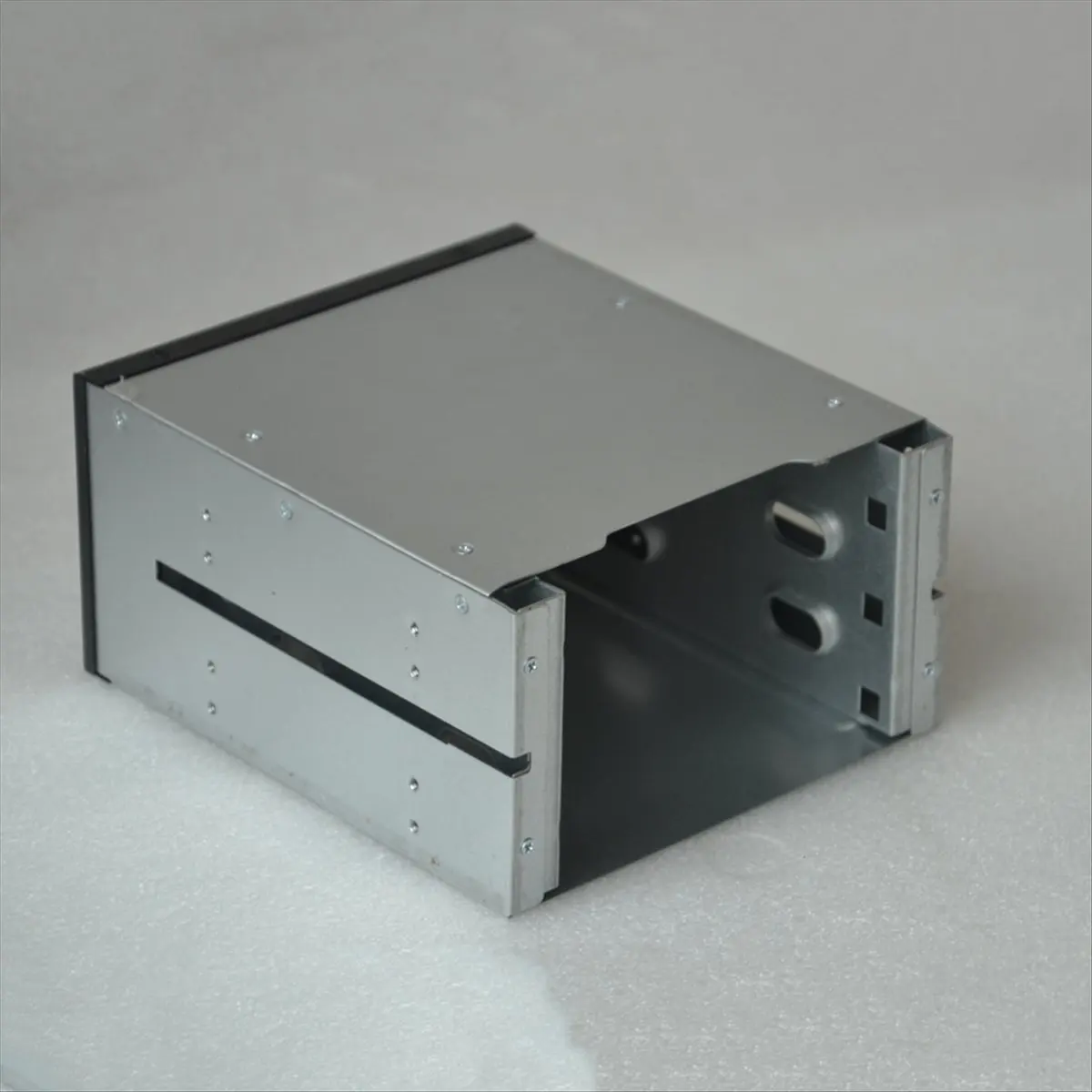 OK 3-Bay Hard Drive Cage Rack 2xOptical Drive Space to 3x3.5 Inch Hard Drive Space 2 Chassis Drives in the Chassis