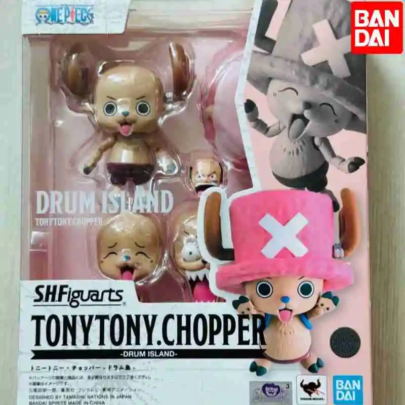 

Bandai One Piece S.H.Figuarts Shf Tonytony Chopper-Drum Island Collection Anime Action Figure Model Birthday Gift Toys