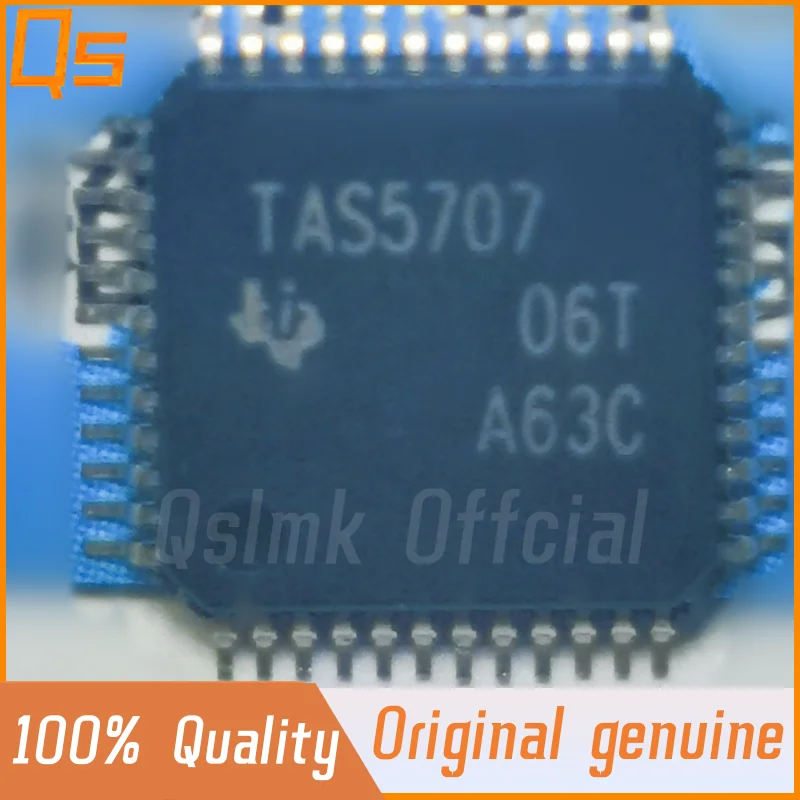 

New Original TAS5707PHPR TAS5707 QFP48 Audio Amplification Chip IC