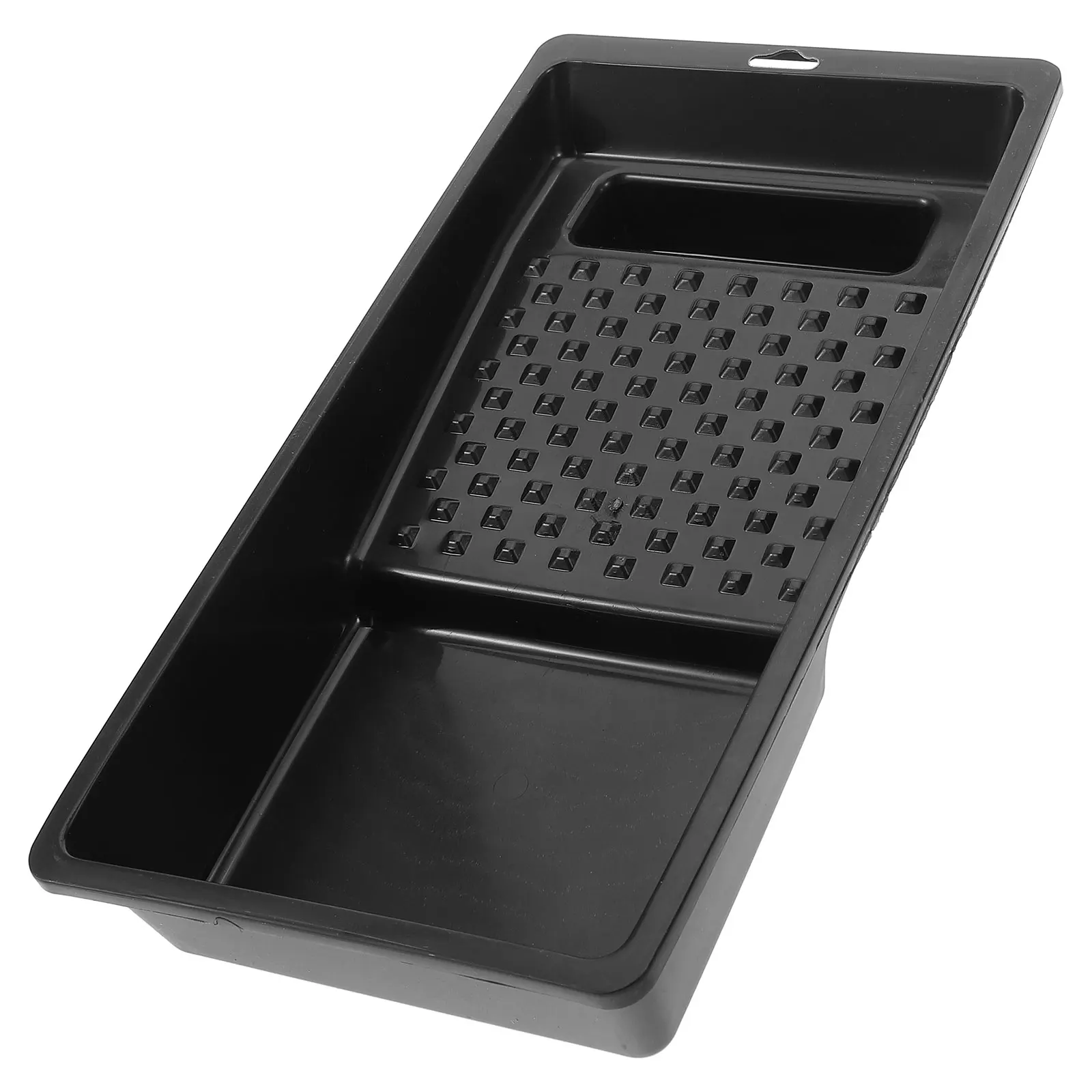 Paint Tray Liner Smooth Edge Large Capacity Washable Plastic Roller Tray for Painting Tasks Mini Drip Pan Storage Tool