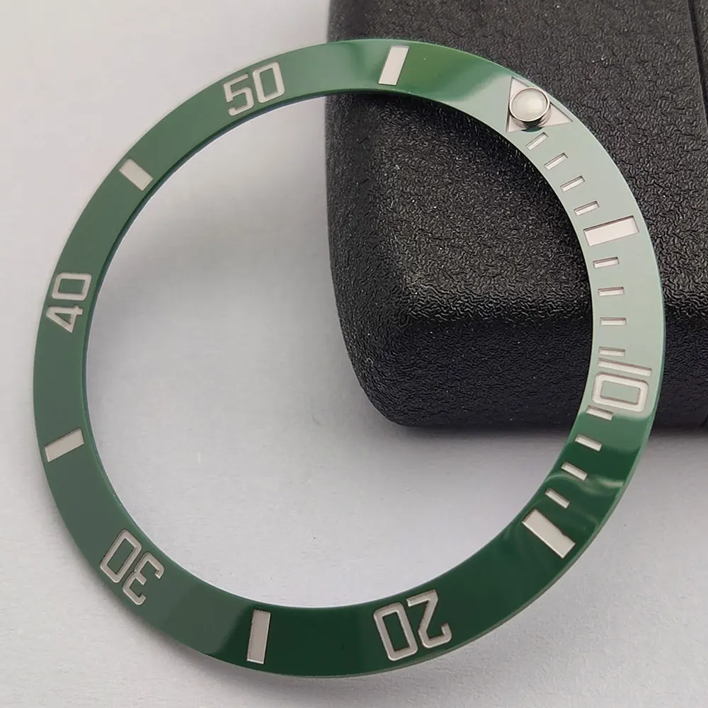 38mm Original high quality Watch Bezel Inserts Ceramic Wristwatch Bezel Insert Watch Accessories Fits For Rolex Oyster Perpetual