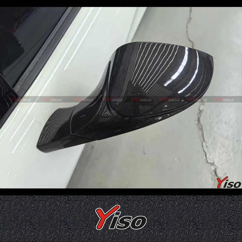 Suitable for 488 GTB spider pista Modified encirclement capristo dry carbon fiber rearview mirrors
