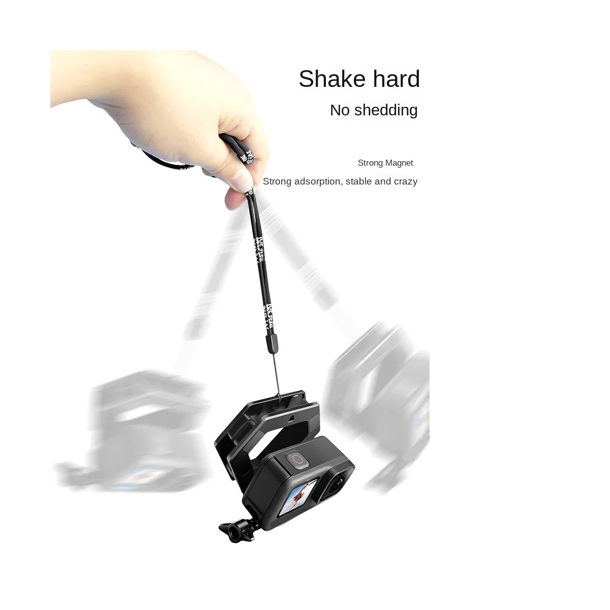 كاميرا العمل المغناطيسي الإفراج السريع قوس ، الافراج عن قوس لبطل إنستا 360 الهاتف المحمول