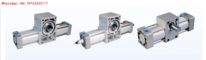 أسطوانة دوارة عزم دوران عالي QGK قابلة للطي 90 درجة 180 درجة 360 درجة أرجوحة قابلة للتعديل، أسطوانة دوارة مم