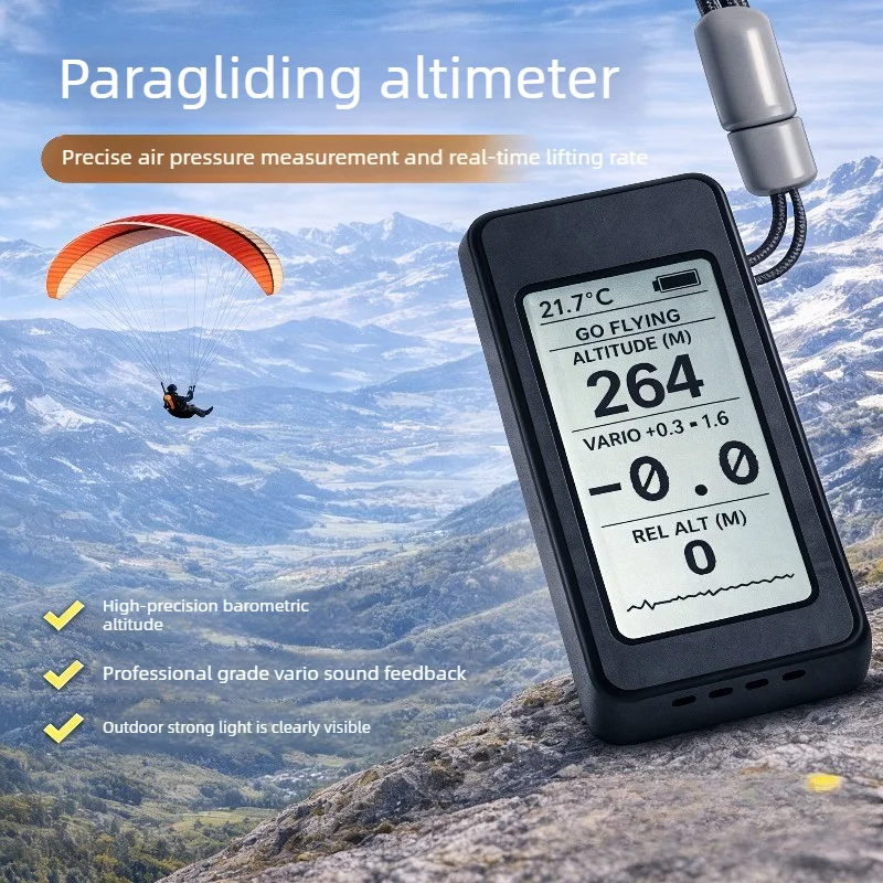 2.13 Screen high-precision outdoor sports equipment, pilot accessories, paragliding altimeter, altimeter