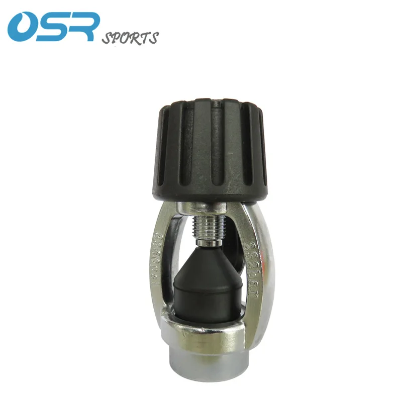 DIN TO YOKE ADAPTER Diving Head Adapter D2Y Adapter Head with Dust Cover