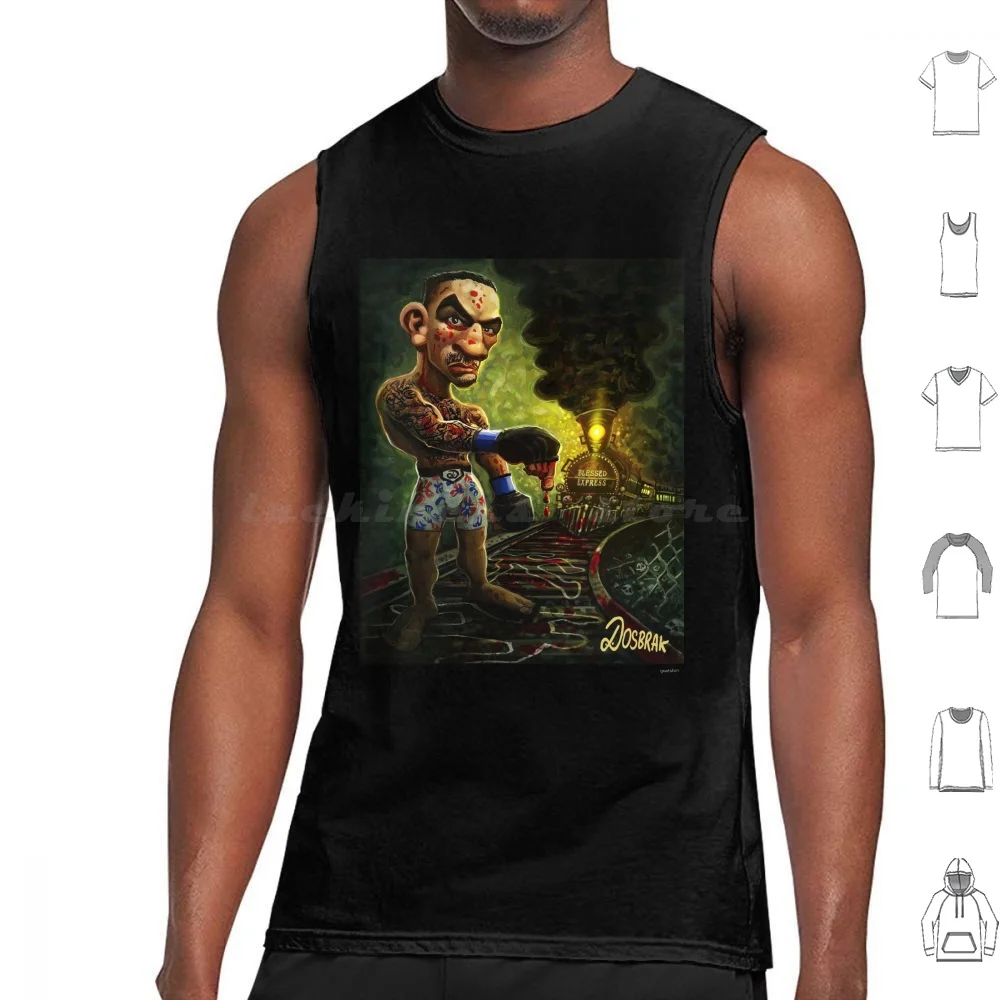 Max Holloway Blessed Express Tank Tops Print Cotton Max Holloway 300 Max Blessed Holloway Oahu Hawaii Waianae Hawaiian