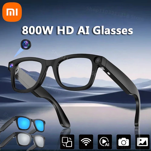 Xiaomi-gafas inteligentes de 800W, G300 AI HD, grabación de vídeo, llamadas de voz, gafas de traducción, lente fotocromática