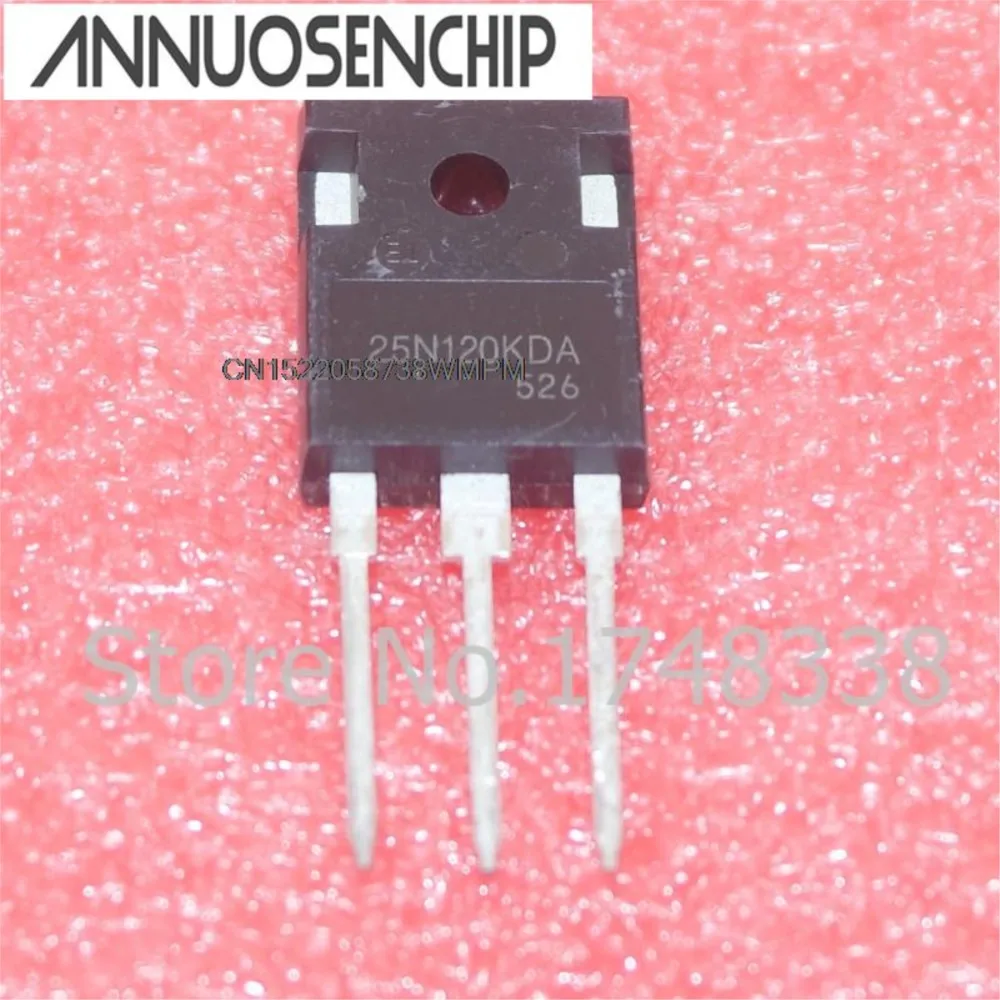 10PCS 25N120  KGT25N120KDA High speed switching NEW ORIGINAL TO-247 25N120KDA