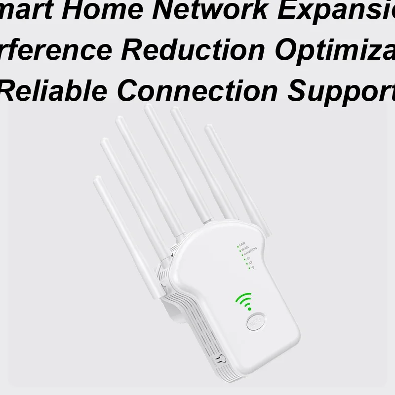 

Удлинитель Wi-Fi, усилитель сигнала, расширитель интернет-сигнала, портативный усилитель Wi-Fi с двухдиапазоном 1200 Мбит/с для рабочего места на открытом воздухе, автофургона
