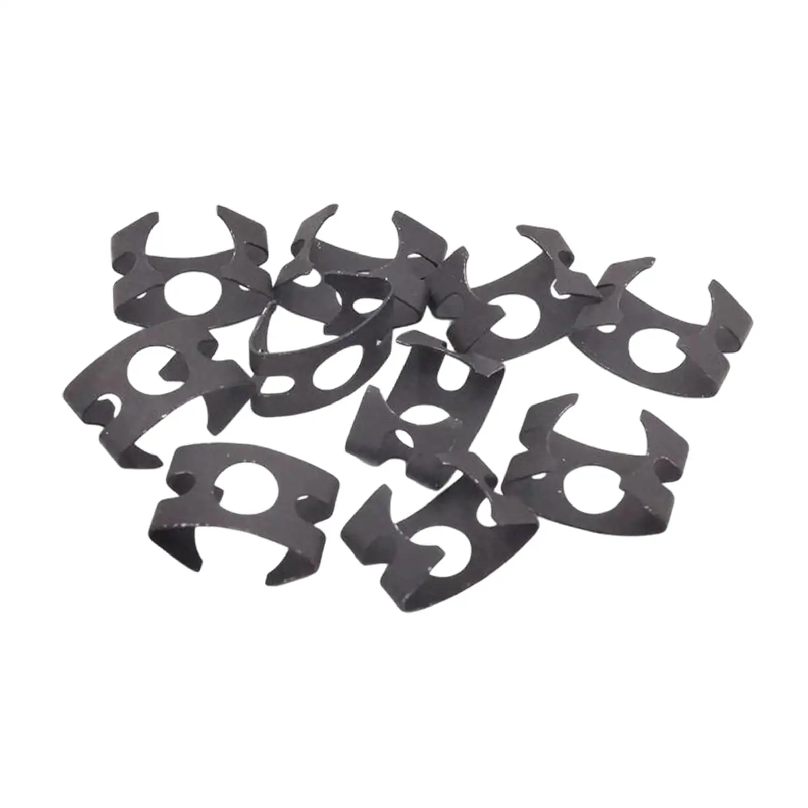 10x Brake Line Retainer Component Replace Easy Installation Heavy Duty Universal High Performance Auto Brake Hose Spring Cars