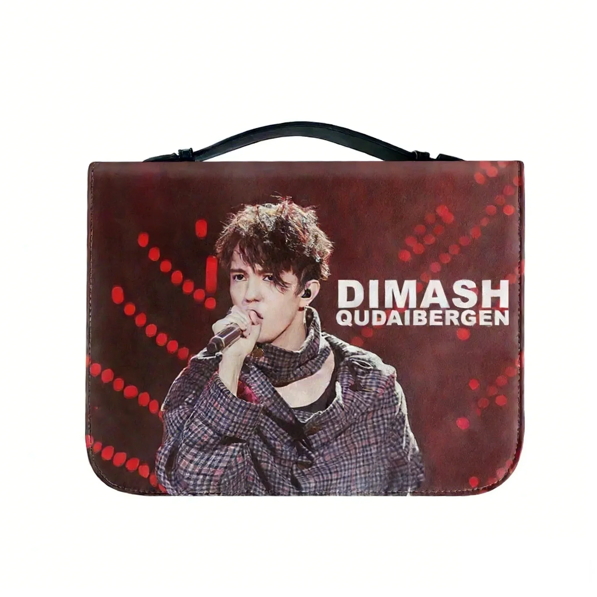 Dimash Qudaibergen Bible Bags Christian Gifts Personalized Cover Bible Pack Waterproof Leather Bag Pockets Package Case