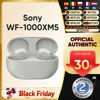 Original Sony WF-1000XM5 Wireless Noise Cancelling Earphone Bluetooth5.3 with Microphone IPX4 Waterproof Earbuds