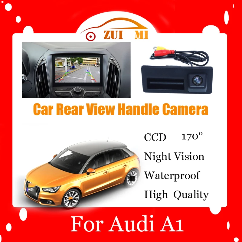 

Car Reverse Rear View Camera For Audi A1 2012~2017 Waterproof CCD Full HD Night Vision Backup Parking Camera