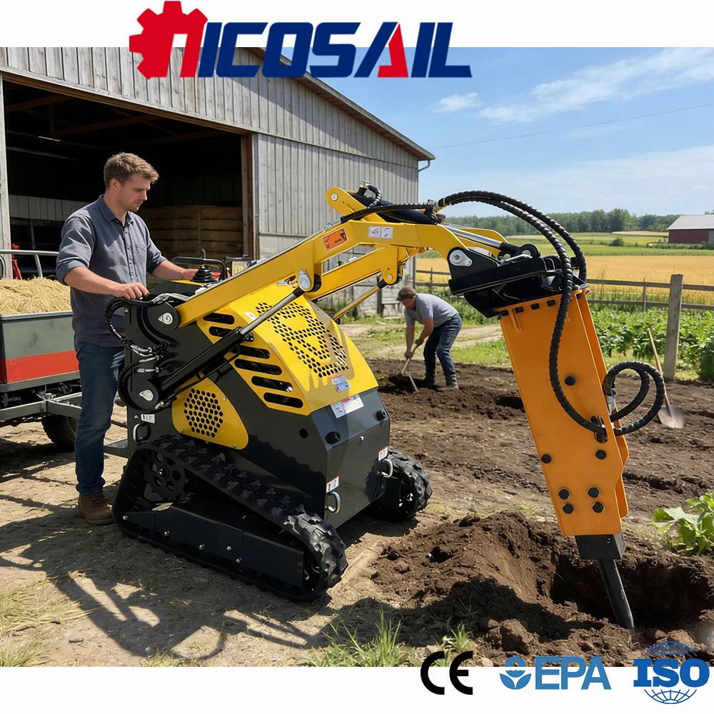 

Многофункциональный мини-погрузчик Kubota с сертификатом CE, стандарт Евро-5, высокий подъем, простое управление, для узких пространств и фермерских хозяйств