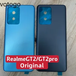 Repair Original For OPPO Realme GT2 / GT 2 Pro Rear Back Battery Cover Glass Door Housing Case Panel RMX3301 RMX3300 Replacement