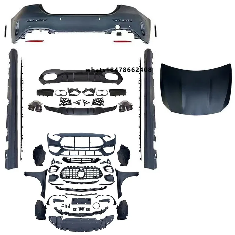 

Auto Parts W177 A45 Style Car Bumper Upgrade A45s Wide Body Style Body Kit for a Class W177