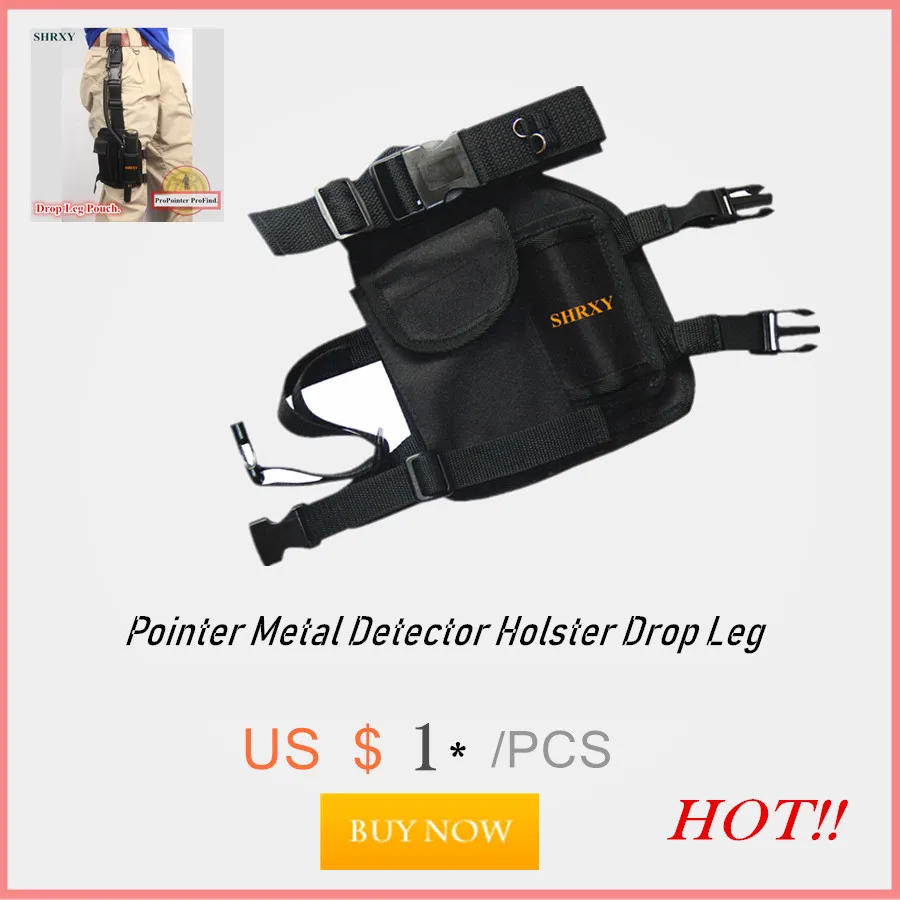 shrxy Waterproof Pointer Metal Detector Underwater Pulse Pinpointer with 9V 800MA USB Rechargeable Battery