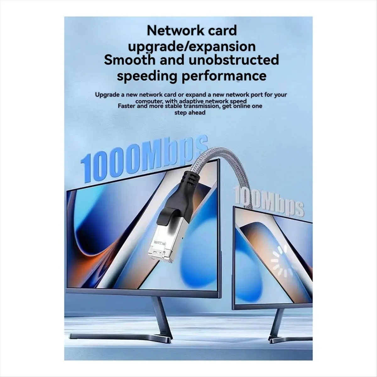 

Стабильный кабель Type-C/USB3.0 2-в-1 для RJ45 Gigabit Ethernet-кабель для ноутбука Гигабитный плетеный кабель Сетевой интерфейсный кабель
