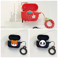 cartoon Earphone Cover For 1MORE ColorBuds 2 /ComfoBuds Pro /ESS3001T Case Silicone Shockproof hearphone box