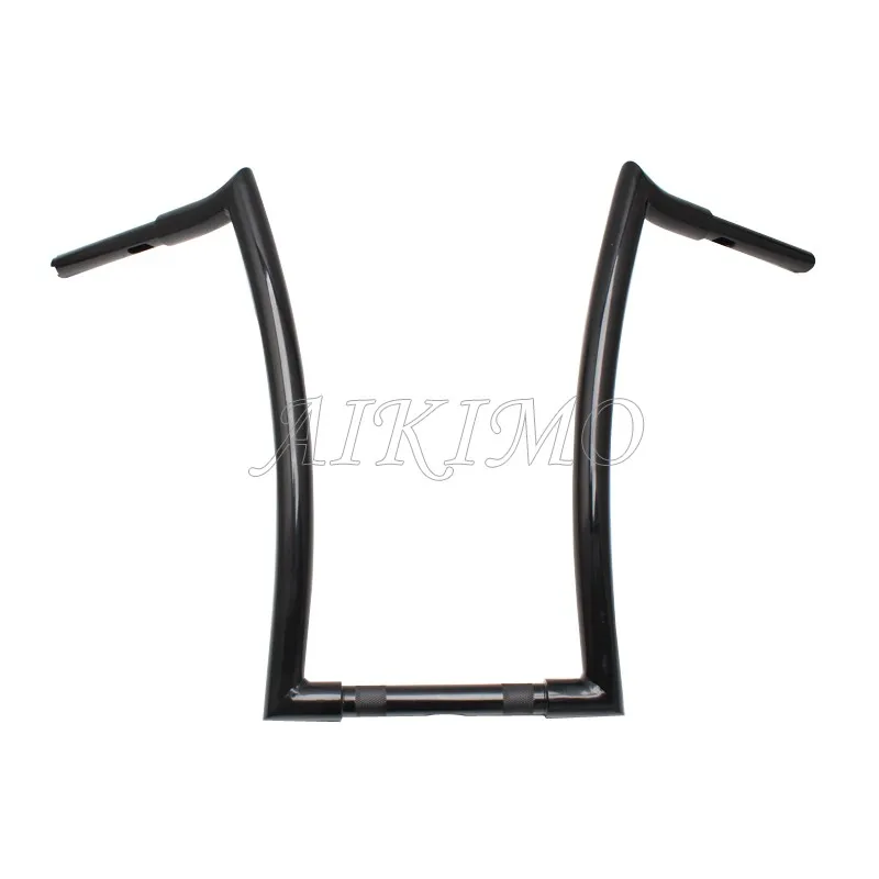 Motorcycle 25mm 1'' Ape Hanger Handlebar for Harley FLST FXST Sportster XL 883 1200 14