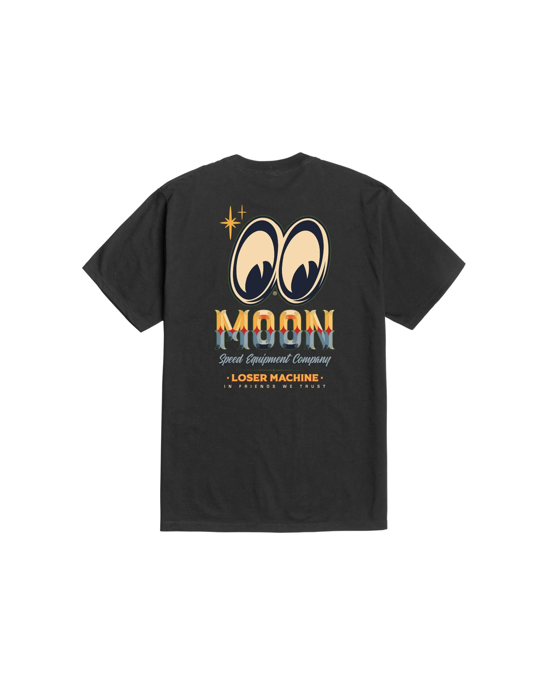 Loser MOONEYES Sign Board Stock Machine Graphic T-Shirt Cotton Men Women Streetwear Tee