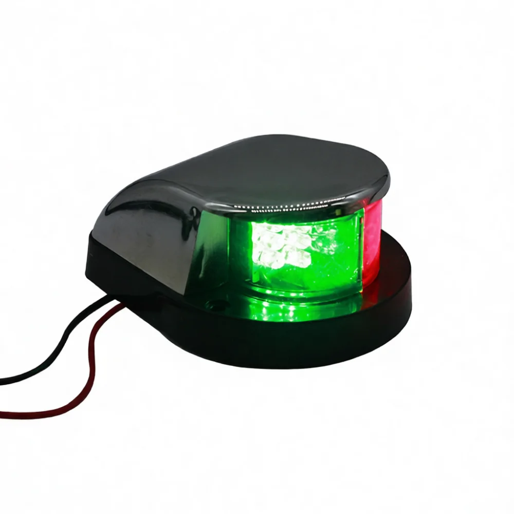 Waterproof Boat Navigation Light DC12V Red Green Signal Lamp For Yacht Marine Port Starboard Side Boat Accessories